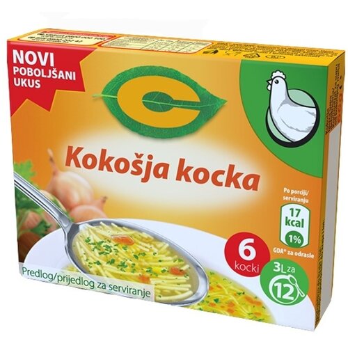 C proizvodi supa C kokošija u kocki 66g Cene