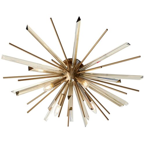  Endon 81937 - Plafonska lampa 4xE14/40W/230V, prečnik 80 cm, zlatna Cene