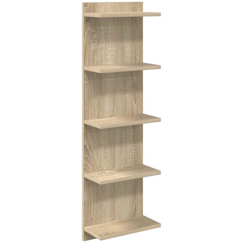 vidaXL Stenska polica Sonoma hrast 30 x 15 x 100 cm Inženirski les, (5000306952) Cene