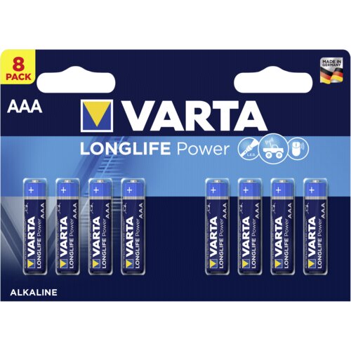 Varta Baterija LONGLIFE Power, AAA, DE 8 kosov, od 10 DE Cene