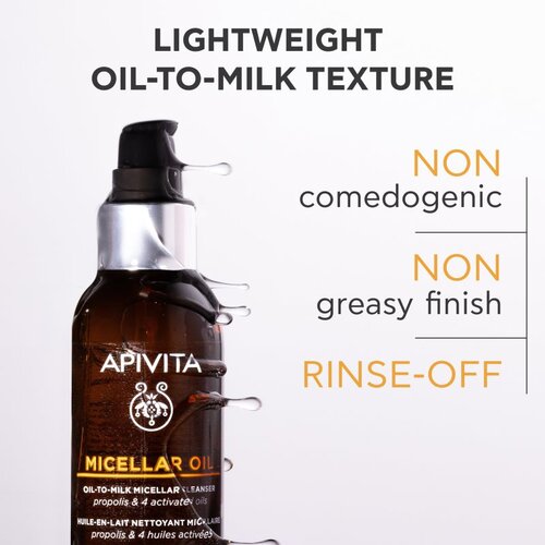 Apivita Cleansing Micellar Oil ulje za či&amp;scaron;ćenje i skidanje make-upa 150 ml Slike