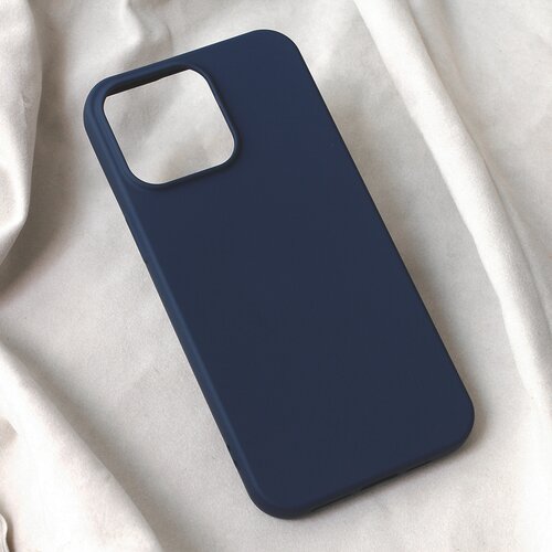 Teracell torbica soft velvet za iphone 15 pro max 6.7 tamno plava Cene