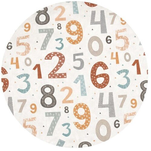 Mila Home Periv dječji tepih za igru &oslash;100 cm Happy Numbers &ndash; Cijene