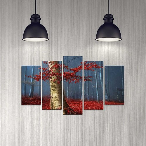 Wallity Set Slika 5DMDF-32, 5 Delova Cene