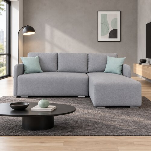 Grantex Line Ugaona garnitura Paterno 1, 150x200cm, Siva Cene