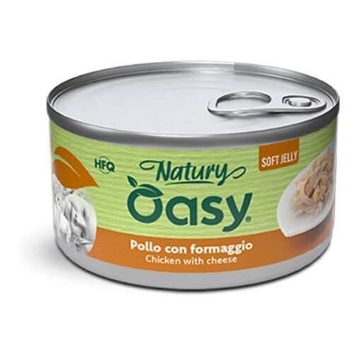 Oasy Cat Natury Adult fileji v želeju, konzerva - pi&scaron;čanec in sir 150 g Cene