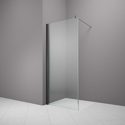 CAMARGUE vario Tuš stijena B 7 (90 x 195 cm, Premazano, Debljina: 6 mm, Crne boje) Cijene