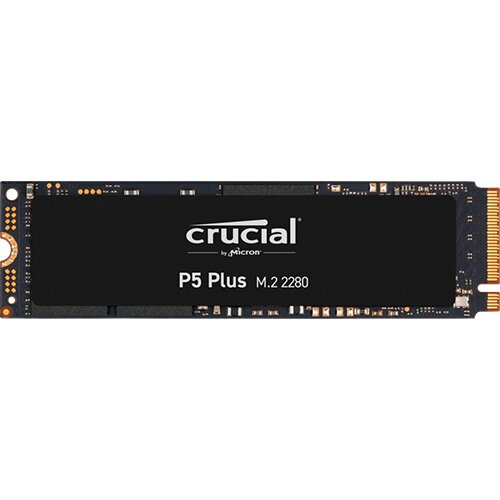 Crucial SSD 1TB P5 Plus M.2 NVMe, RW: 66005000 MBs, M.2 80mm PCIe Gen4 Micron 3D NAND, EAN: 649528906663 ( CT1000P5PSSD8 ) Slike