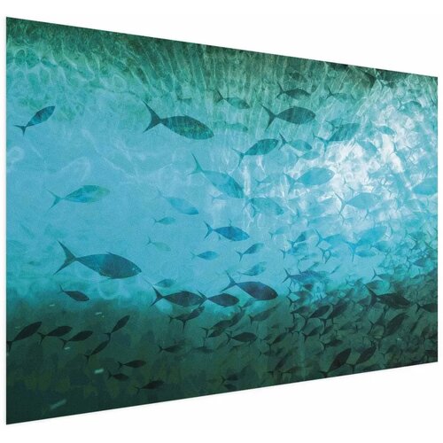  Plakat - Group of Dark Fish 30x21 Bez okvira Cijene