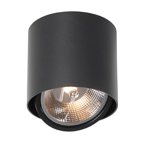 QAZQA Design spot črna AR111 - Impact Slike