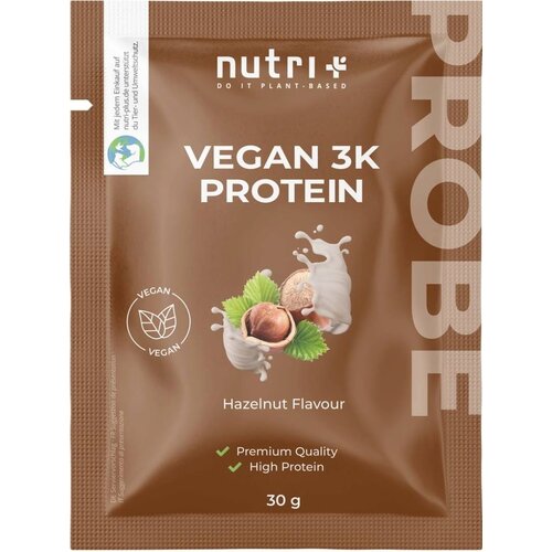 Vegan 3K Protein Powder, paket za testiranje - Hazelnut Slike