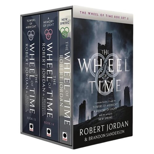 Hachette Robert Jordan - The Wheel of Time Box Set 5: Towers of Midnight, A Memory of Light, New Spring Cene