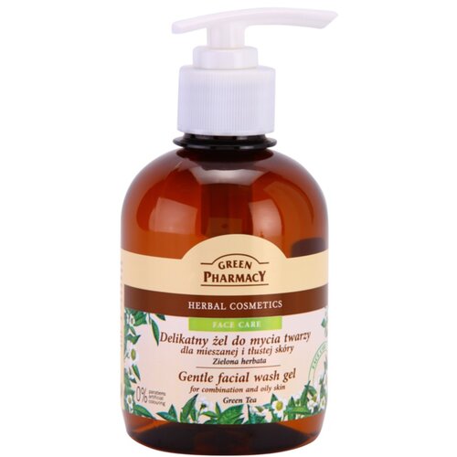 Green Pharmacy Face Care Green Tea nežni čistilni gel za mastno in mešano kožo 270 ml Cene