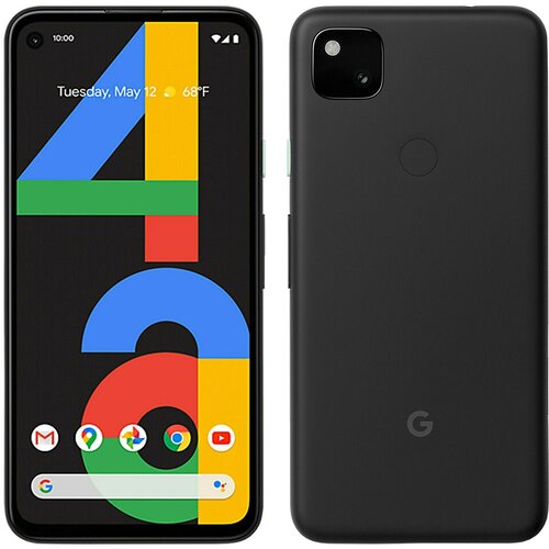 Google obnovljeno - znaki rabe - pixel 4a 5G crn 128 gb 6 gb ram - vidne oznake uporabe obnovljeno, (21561348) Slike