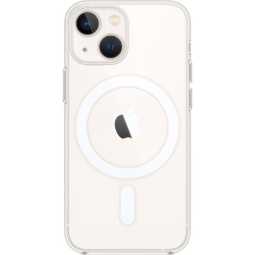 Apple iphone 13 mini silikonska maska sa magsafe-om providna Slike
