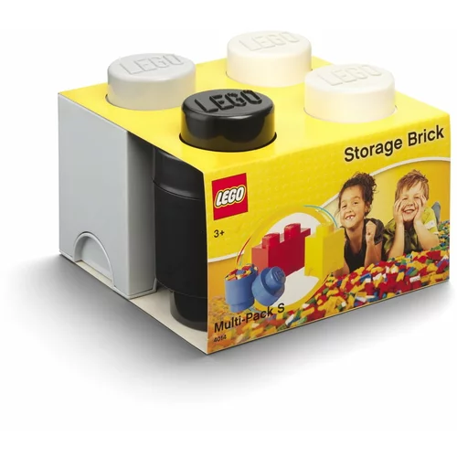 Lego Komplet 3 plastičnih škatel za shranjevanje LEGO®, 25 x 25,2 x 18,1 cm