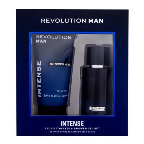 Revolution Man Intense Set toaletna voda 100 ml + gel za prhanje 150 ml za moške