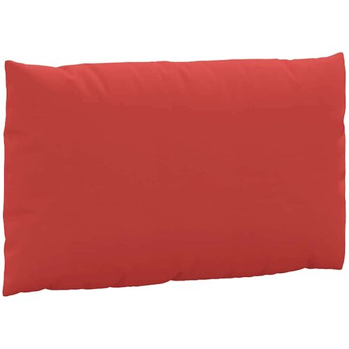 VidaXL Jastuci za sofu od paleta 2 kom crveni od tkanine Slike
