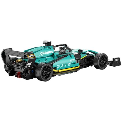  Tehnički blokovi 2 u 1 Formula 1 trkaći automobil helikopter 736 kom naljepnica ZA5730 Slike