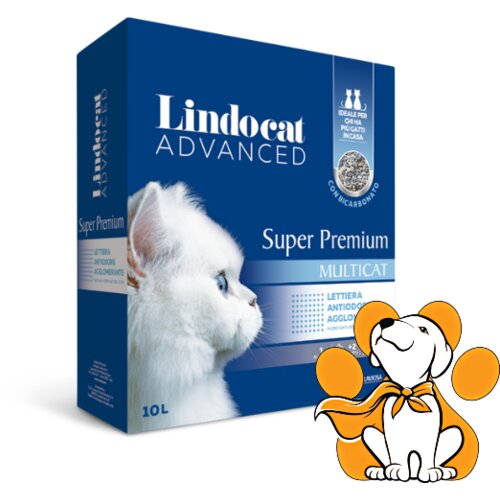 Lindocat premium multicat 10l, grudvajući posip za mačke Cene