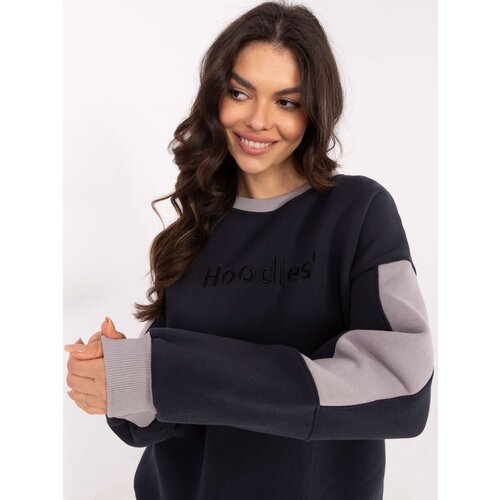 My Red Lips Sweatshirt-EM-BL-983.10X-navy blue Cene