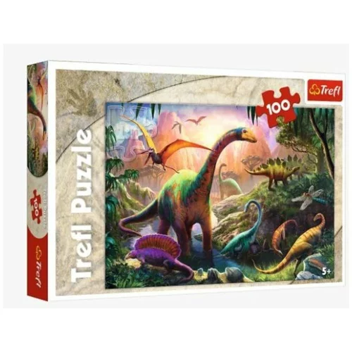 Trefl puzzle dinosauri, 100 kom