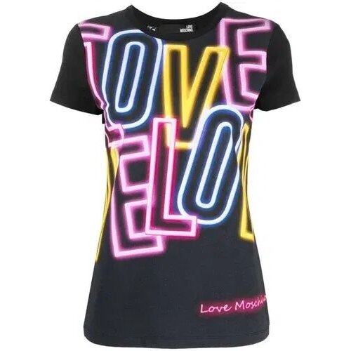 Love Moschino Ženska majica W4F732LE1951-C74, Crna Slike