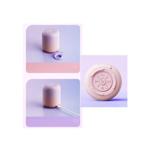 Remax bluetooth zvučnik Sky Mirror RB-H1 Mint roze Cene