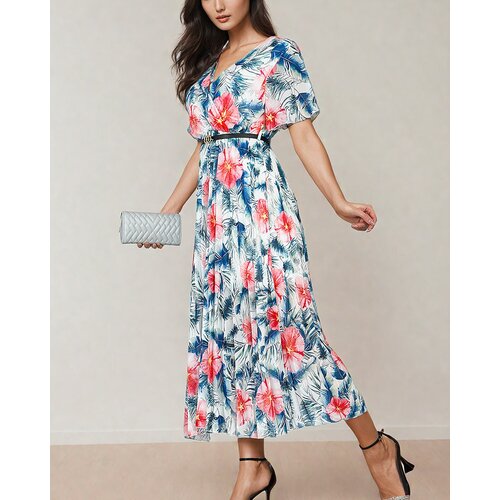 Resti Women's pleated floral midi dress Cijene