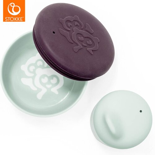 Stokke set za hranjenje munch&amp;trade; snack pack soft mint (2 dijelni set) Slike
