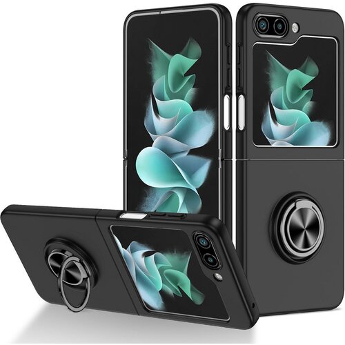  futrola kong ring za samsung galaxy z flip 4 5G crna Slike