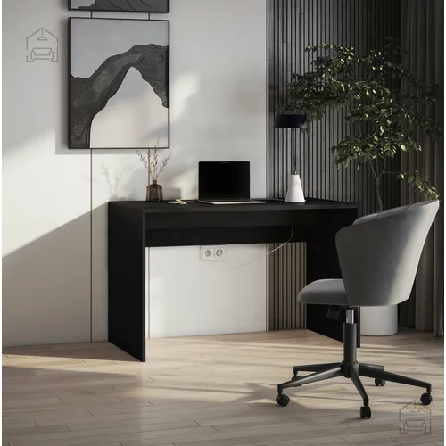 Eltap - loft Pisalna miza Nevy 120 cm - črna
