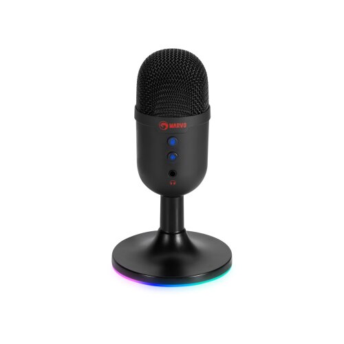 Marvo MIC-06 RGB BK MIKROFON ČRNE BARVE Cene