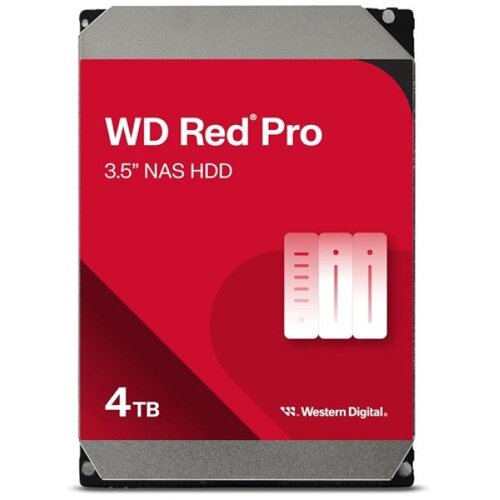 Western Digital HDD 4TB SATAIII 256MB 7200 WD4005FFBX Red Pro Cene