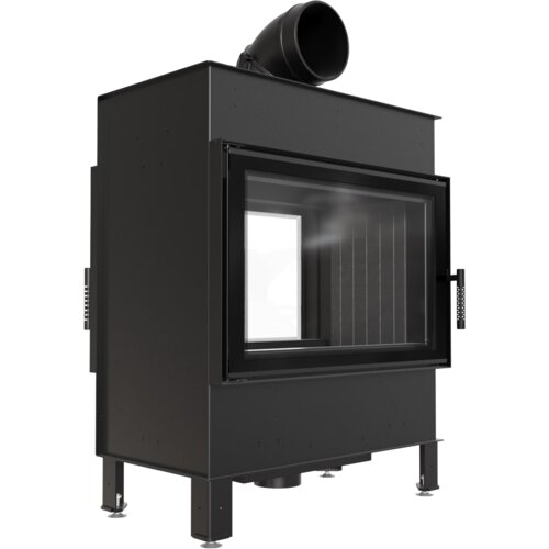 Kratki vgradni kamin LUCY/14/T/BLACK Cene