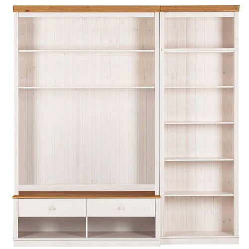 Støraa Bijeli TV set od masivnog bora 214x223 cm Anita – Cijene