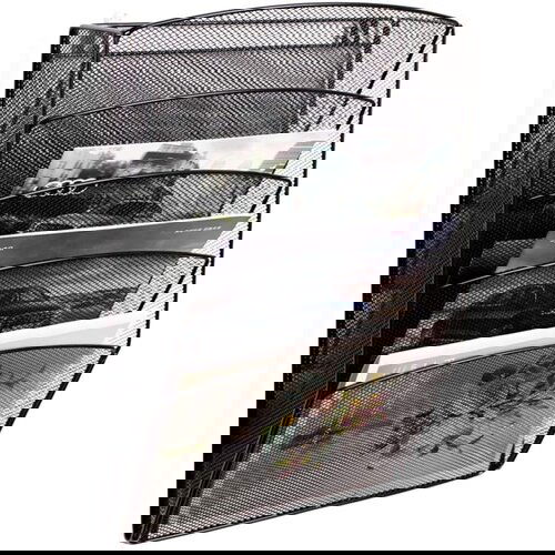  Predalnik basy kovinski črn 5-delni stenski 9305 BASY Cene