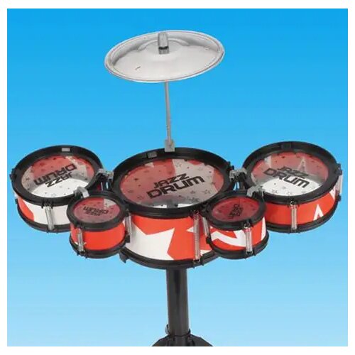 Magic Toys Jazz Drum 6-dijelni crveni komplet sa bubnjevima Cijene