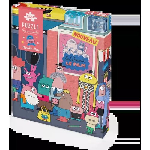 Moulin Roty Puzzle - Hajdemo u bioskop - 200 delova Cene