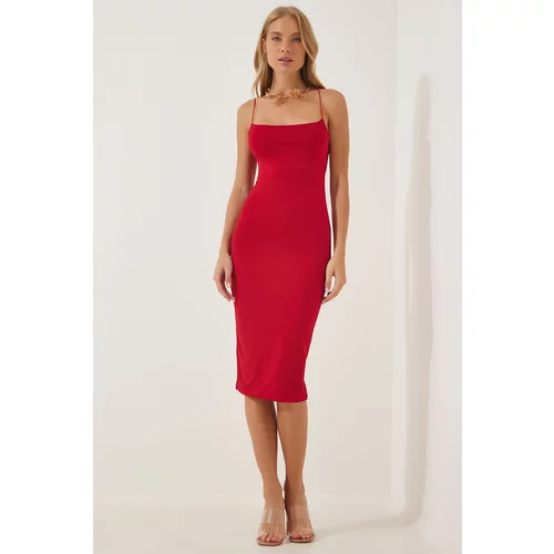 Happiness İstanbul Dress - Red - Bodycon