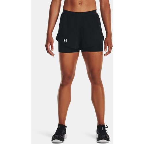 Under Armour Shorts UA Fly By Elite 2-in-1 Short-BLK - Women Slike