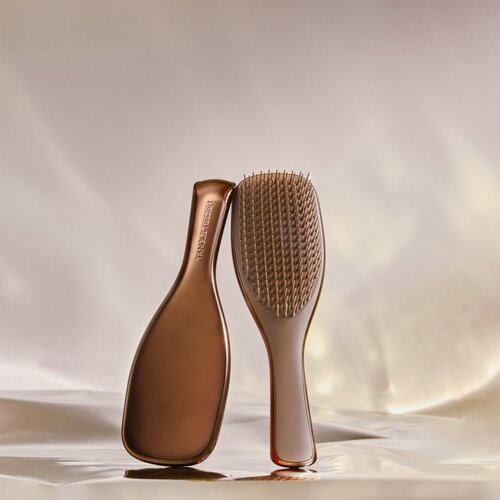 Tangle Teezer Ultimate Detangler Chrome Chocolate Bronze ravna četka za sve tipove kose 1 kom Slike