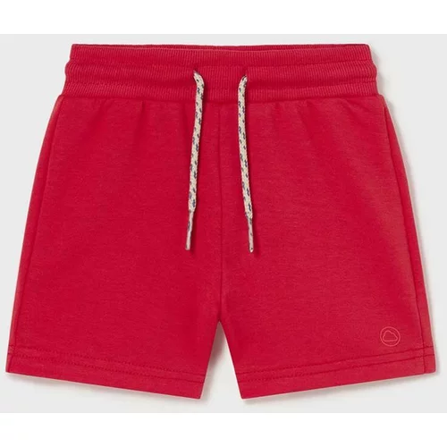 Mayoral Kratke hlače za dojenčka rdeča barva