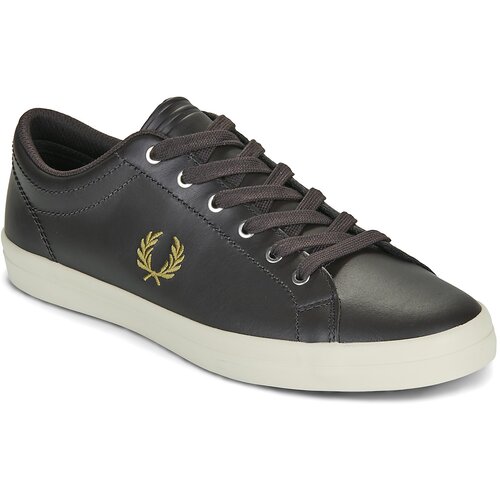 Fred Perry Baseline Leather Smeđa Slike