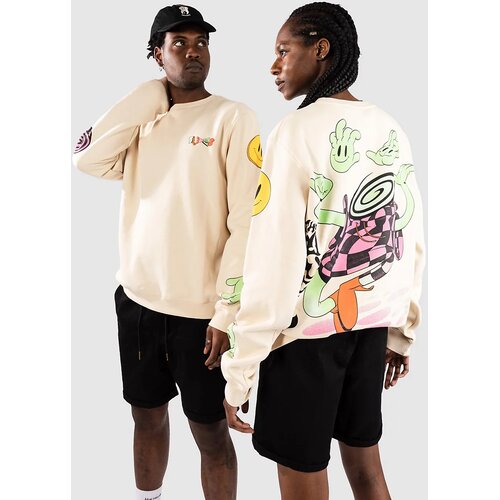 The Dudes Swizzlehead Classic Pulover oyster white Cene