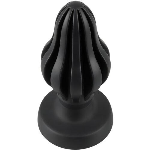 Anos Super Soft Butt Plug Black 15,8cm Slike