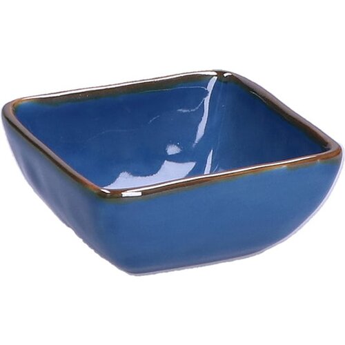Rose &amp;amp; Tulipani Concerto - kvadratna skodelica 8 cm - Blu Avio Slike