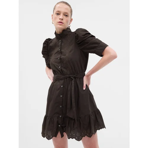 GAP Mini Dress with Puff Sleeves - Women's