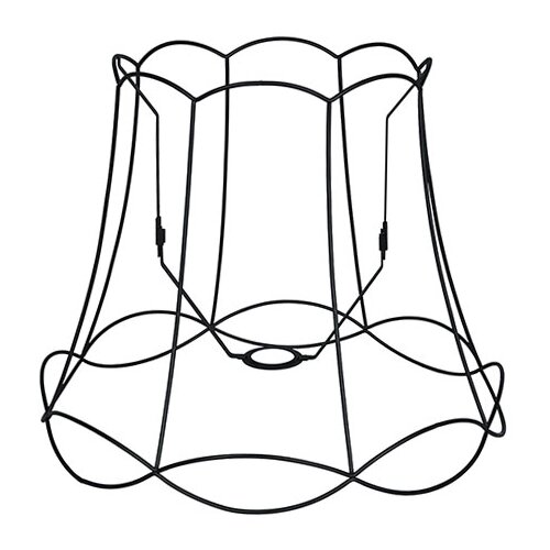 QAZQA Kovinski senčnik črn 45/36 - Granny Frame Cene