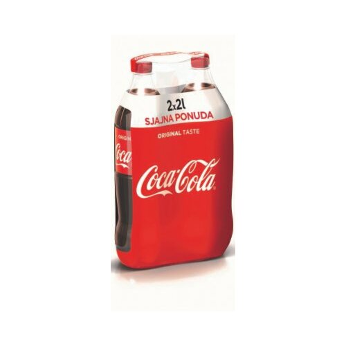 Coca-Cola gazirani sok 2x2L pet Slike